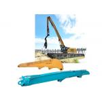 Custom Excavator Pile Driving Arm Pile Driver Attachment For Cat Hitachi Komatsu for sale