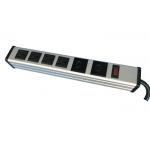 Multiple Outlets Power Bar With Usb Ports For Home / Office , Electrical Extension Sockets for sale
