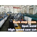 Step Beam Roll Forming Line With Manual Roll Adjustment And High Production Speed for sale