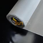 Fire Resistant Fireproof Fabric Roll Cloth PU Coated Fiberglass Fabric for Fire Blanket Material Blind Cutting Welding for sale