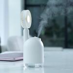 Quiet 300ml Portable Usb Rechargeable Air Humidifier 2000mah 3 In 1 Humidifier for sale