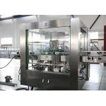 Low Noise Hot Melt Glue Square Bottle Labeling Machine For Bottling Packaging for sale
