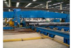 China Black Painted Carbon Steel SSAW Steel Pipes With Wall 5mm -25.4mm supplier