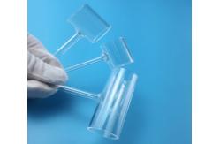China Wholesale Clear Quartz Glass Tee Pipe supplier