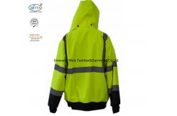 China High Visibility Water Proof Frc Rain Jacket / Fire Retardant Fleece Jacket supplier