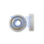 Plastic Coated Ball Bearing 608zz For Sliding Door And Windows Roller Pulley for sale