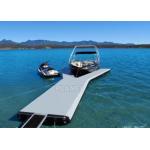 Outdoor PVC Inflatable Pontoon Dock Heavy Duty Floating Platform for sale