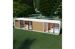 China Customizable Apple Cabin House Modern Apple House With Integrated Ceiling supplier