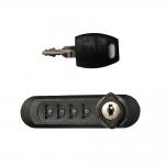 Black 4 Number Digital Combination Lock For Steel Filing Cabinet for sale