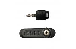 China Black 4 Number Digital Combination Lock For Steel Filing Cabinet supplier