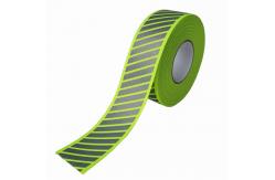 China Customized Twill High Visible Reflective Webbing For Garments Jackets Bags supplier