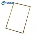 Polished Bent Brass Frame for sale