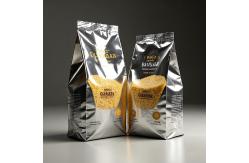China Commercial-Grade Reusable Mylar Pouches - Safe Bags For Coffee Beans/Dried Snacks supplier