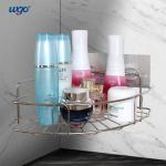 WGO Stainless Steel Caddy Corner Shelf No Install Tools Needed Silver for sale