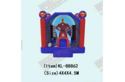 China Inflatable Spider-Man Childrens Jumping House Castle For Rental supplier