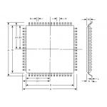 Integrated Circuit Chip  Addendum to M68000 User Manual I MC68HC000FN8 MOTOROLA BGA for sale