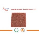 Open Cell Pure Copper Foam Good Electric Conductivity In Fire Retardant Material