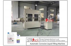 China High Speed 220V / 50Hz Bleaching Water Filling Machine For Multiple Containers supplier
