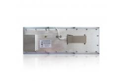 China Metal Stainless Steel Industrial Keyboard With Touchpad For Kiosk supplier
