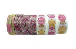 China Waterproof Colorful Cartoon Pattern Foil Washi Tape supplier