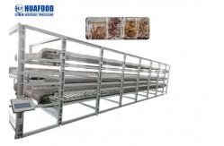 China Light Industry Fruit And Vegetable Dryer Machine PLC Control One Piece Design supplier