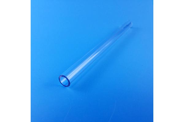 Cerium Doped Blue Quartz Glass Tube Customizable