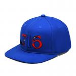 OEM ODM Customized Flat Brim 3D Embroidery Snapback Caps With Logo, Hip Hop Caps For Men for sale