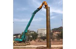 China OEM Excavator Pile Driving Boom Arm vibratory pile hammer Attachment supplier