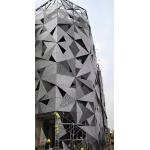 Commercial Building Hexagon Exterior Metal Perforated Acoustic Panel Soundproof Board for sale