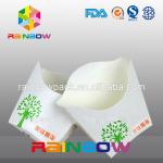 Customized Disposable Take Away Flat Bottom Paper French Fry Packaging Box for sale