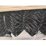2 Inch Opening Vinyl Coated Chain Link Fence Black Colored For Sports for sale