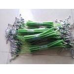 Transparent green spring string coil lanyard semi-finished coiled tether leash holders