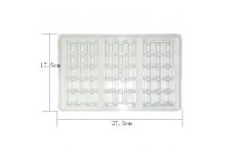 China Sustainable 3D Custom Made Chocolate Molds Rectangle Polycarbonate supplier