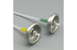 China One Inch Plastic Stem Metered Aerosol Valve For Industrial Aerosol Applications supplier