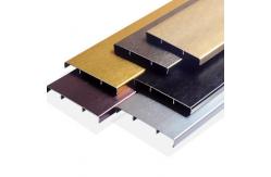 China Skirting Line Wardrobe Aluminium Profile Floor Wall Decor supplier