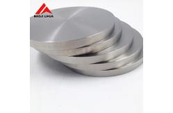 China Precision GR5 Forged Titanium Disc for Chemical Composition Testing supplier
