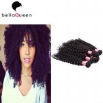 Unprocessed Virgin Kinky Curly Malaysian Virgin Hair Extension For Woman for sale