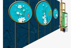China 5m Width 2880Dpi Direct Wall Printing Machine Robot Intelligent Speed Adjustment supplier