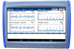 China FFT Spectrum RMS ASL Dual Channel Wave Acoustic Emission Valve Leakage Detector supplier