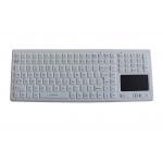 Touchpad Backlit Rubber Silicone Industrial Keyboard 12 Function Keys / Numeric Keys