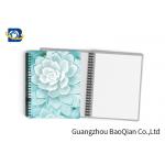 0.6mm PET Material Personalized Spiral Notebooks  3D Lenticular Stationery