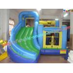 Popular Kids Mini Inflatable Nylon / PVC Bouncer Slide, Inflatable Bounce Houses For Commercial, Home Use for sale