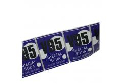 China Epoxy Custom Labels  Sticker Labels Waterproof Printing for food and beverage labels supplier