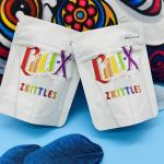 VMPET 120 Microns Mylar ziplockk Bag Cali X Zkittlez Doypack Pound Mylar Bag for sale