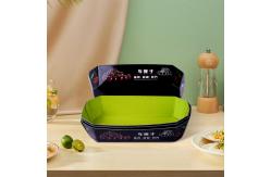China Bakery Corrugated Cardboard Box Trays Food Grade Custom Design supplier