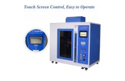 China Lab Plastic Horizontal Flammability Tester UL94 Electronic Combustion Testing Instrument supplier