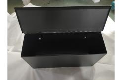 China Outdoor Wall Mount Mailbox with Rust Resistant Powder Coating and Customizable Options supplier