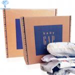 OEM ODM Personalized Corrugated Shipping Boxes Baby Blanket Gift Shipping for sale