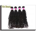 Deep Wave Pure Virgin Human Hair Extensions , Unprocessed Virgin Hair Bundles