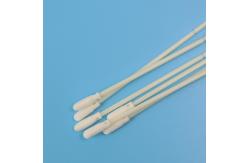 China 15cm Medical Sterile Foam Tip Oral Sampling Flocked Swab With ABS Stick supplier